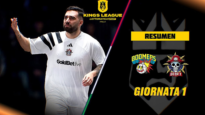 DEBUT de FRAN HERNANDEZ Boomers vs Gear 7 Fc | Resumen Kings League Italia J1