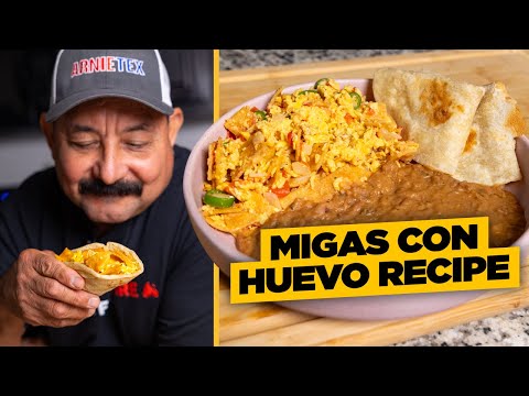 MIGAS con HUEVO Recipe | One of the BEST Mexican Restaurant Breakfasts