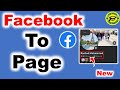How to Convert Facebook Account to Page [2025]