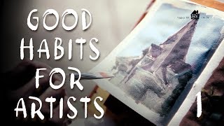 Tonko Tip: Good Habits for Artists No.1 by Lia Tin (#002)