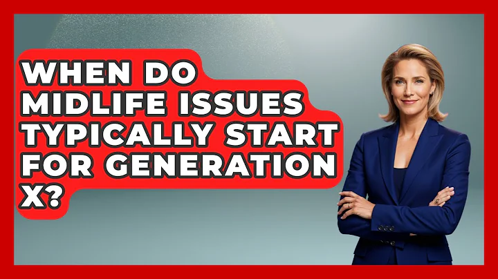 When Do Midlife Issues Typically Start for Generation X? | The Gen X Rewind News
