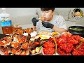 ASMR MUKBANG 집밥 직접 만든 양념게장 간장게장 계란후라이 먹방! Marinated Raw Crabs Korean Home Meal EATING REAL SOUND!