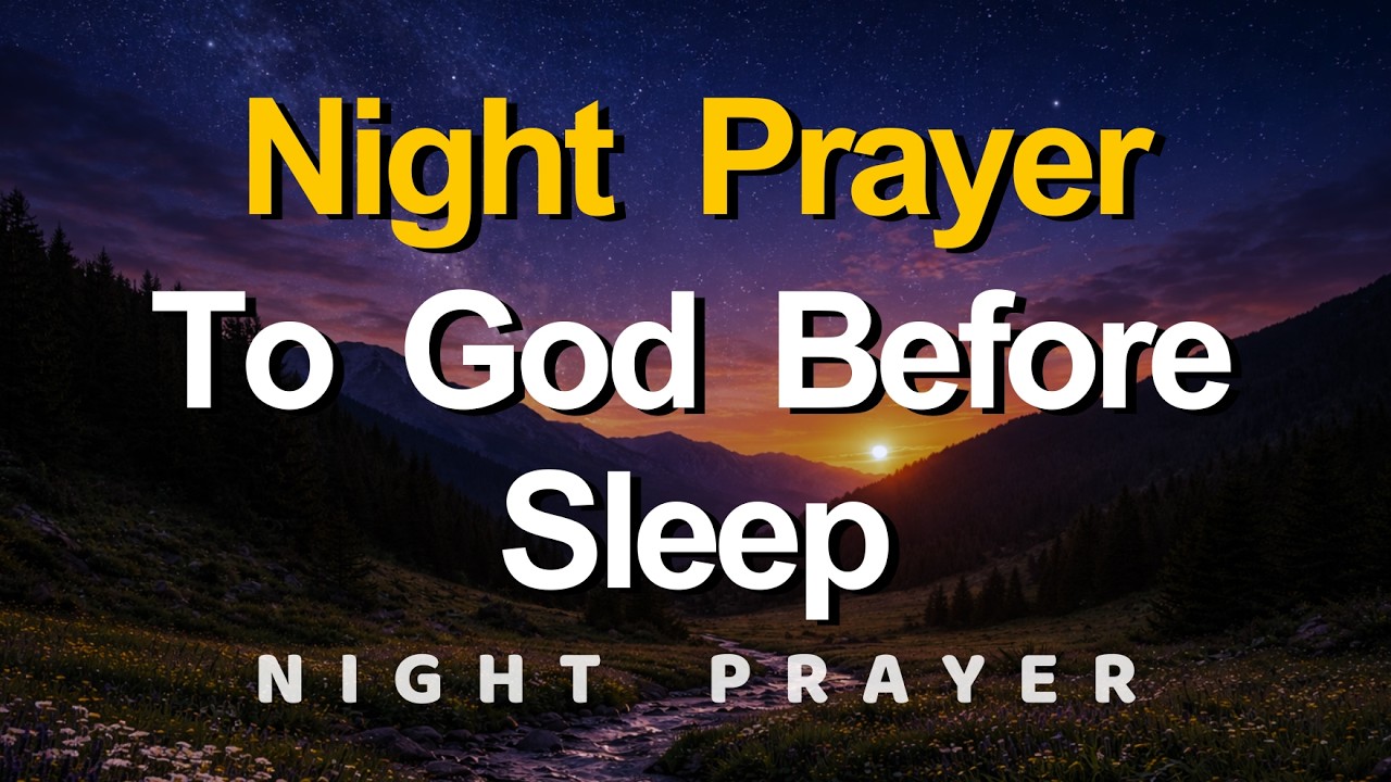 Господи, помоги мне завершить этот день в Твоем мире | Ночная молитва перед сном