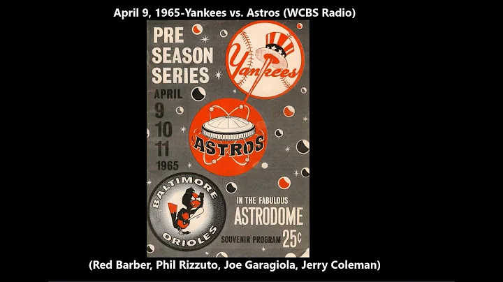 April 9, 1965-Yankees vs. Astros Exhibition Game (...