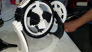 The Amazing Gyroscopic Cube Gears!