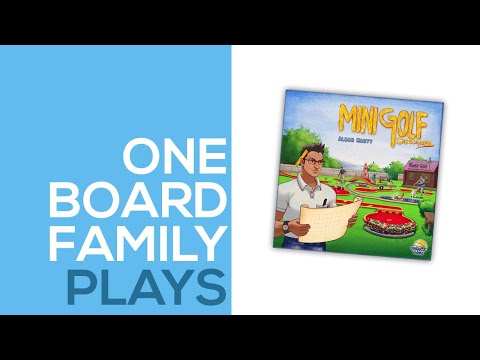 One Board Family Plays Mini Golf Designer