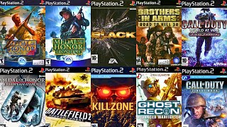 Top 20 Best PS2 WAR OR WW2 Games of All Time That You Should Play! (2024 Edition)