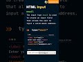 input type="email"