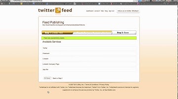 Tweet Blog Posts Using Twitterfeed