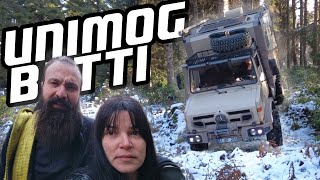 Snow Camp | Unimog Sunk | There is no exit from this forest!