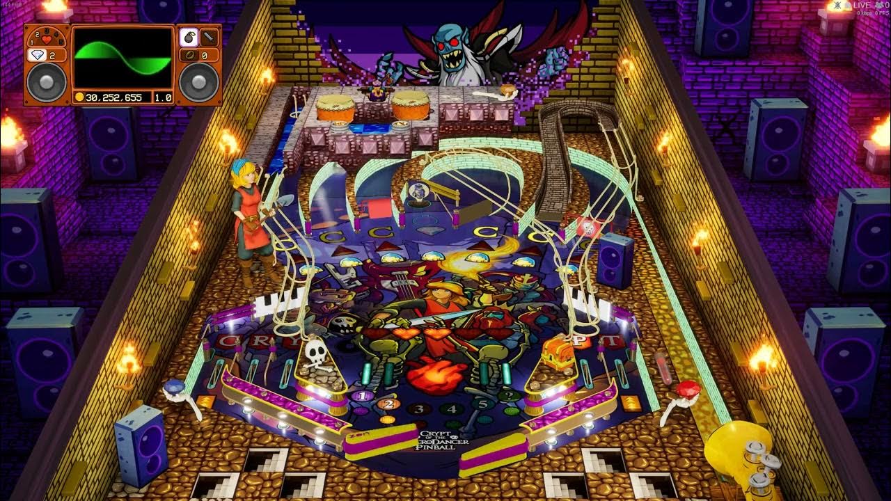 Pinball FX Crypt of the NecroDancer YouTube