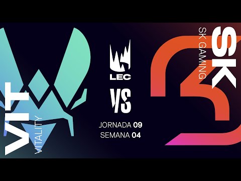 TEAM VITALITY VS SK GAMING - JORNADA 9 - LEC - VERANO 2024 - LEAGUE OF LEGENDS