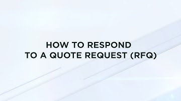 How to Respond to a Quote Request (RFQ)