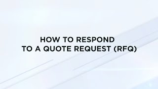 How To Respond To A Quote Request Rfq
