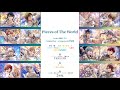 Pieces of The World/IDOLiSH7&amp;TRIGGER&amp;Re:vale&amp;ŹOOĻ