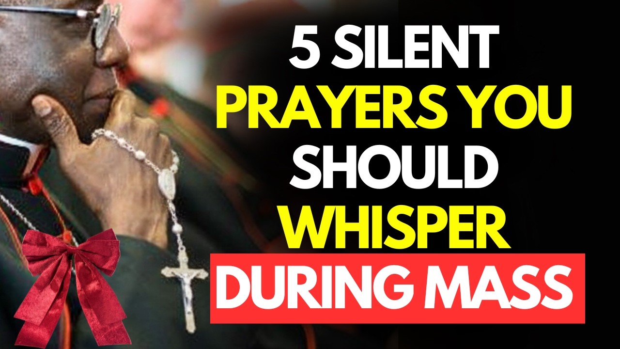5 Silent Prayers You Should Whisper During Mass (That Double Your Spiritual Fruits)