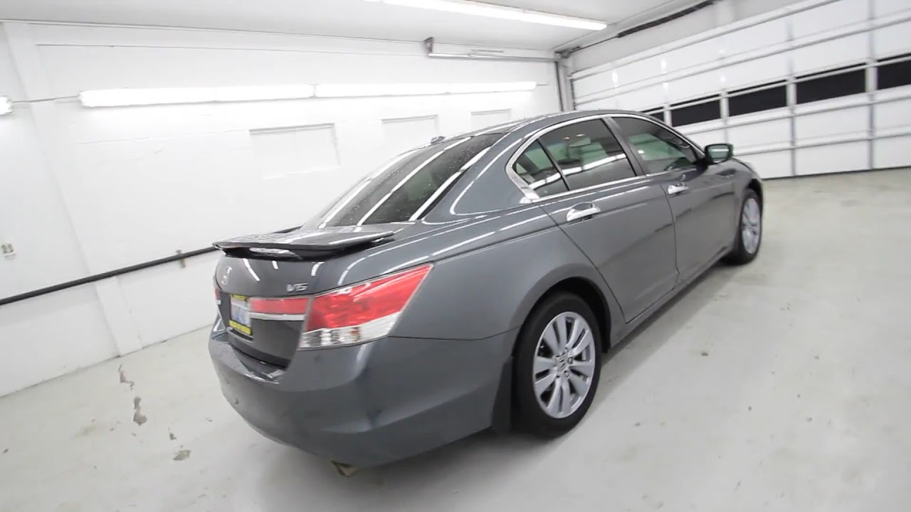 2011 Honda Accord EX-L | Grey | BA006856 | Seattle | Renton - YouTube