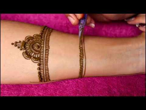 Recreating my first youtube video of mehndi design - YouTube