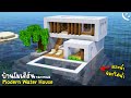 สร้างบ้านกลางทะเล สไตล์โมเดิร์น | Minecraft ツ