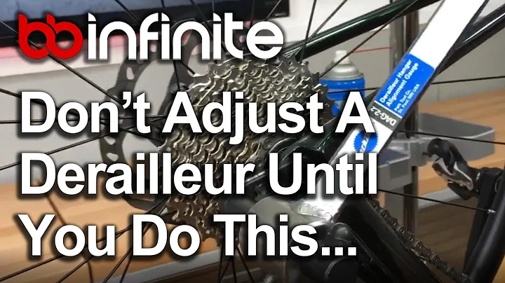 Don’t Adjust A Derailleur Until You Do This...