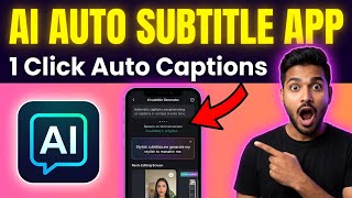 AI Auto Subtitle App Kaise Use Kare | Best Auto Caption App Tutorial Hindi 2026