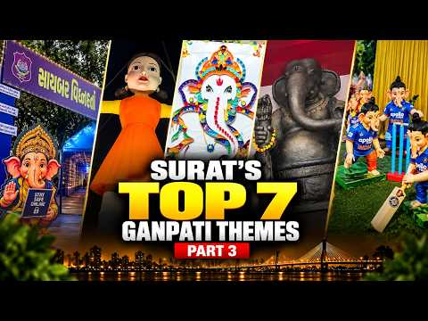 Surat’s Top 7 Ganpati Themes You MUST See! 😱🔥 | Part 3