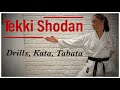 Karate workout: Tekki Shodan drills, full kata and Tabata