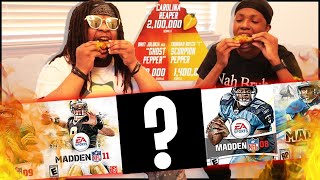 The HOTTEST Madden Cover Trivia Ever! (4.5 Million Combined Scoville Units)