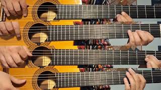 Dağlarıñ Yolları (Mountain Roads) - Crimean Tatar Folk Song For Guitar Quartet