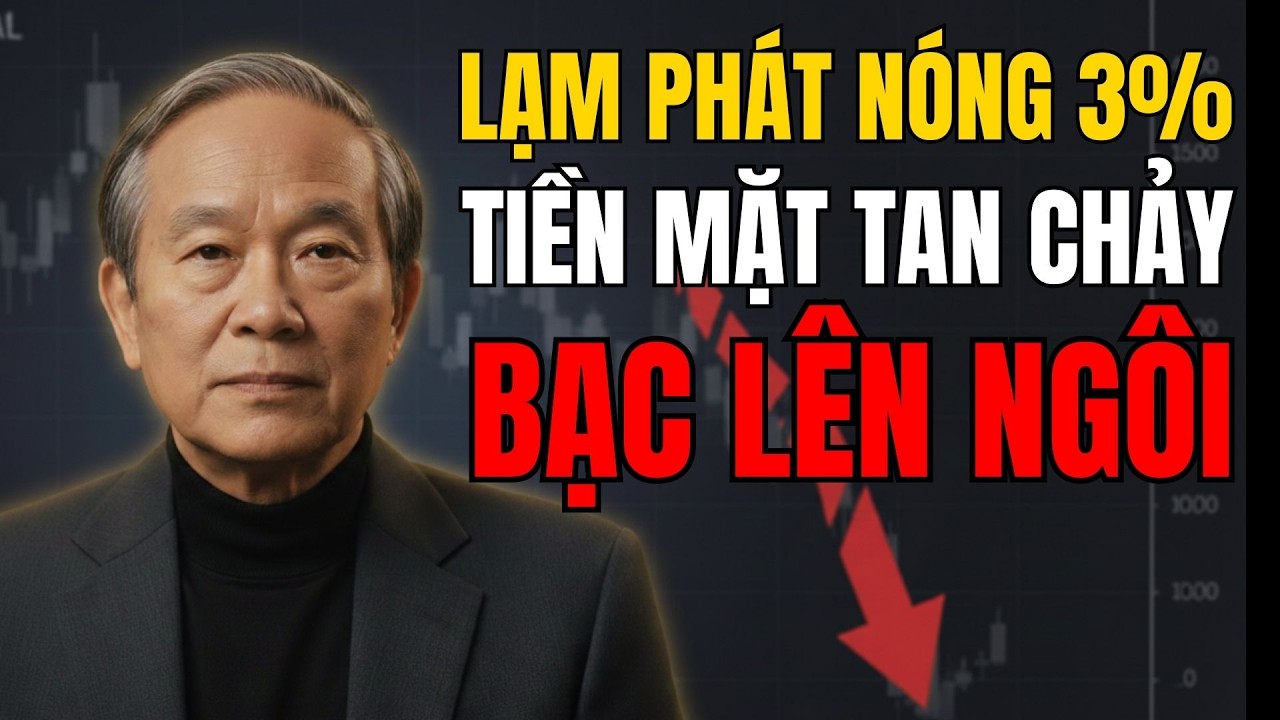 Bạc hay Vàng? Kim loại nào sẽ dẫn đầu làn sóng trú ẩn khi lạm phát và rủi ro địa chính trị tăng?