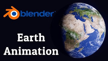 Earth Animation in Blender 3.1 Eevee | Tutorial