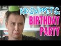 Kid snippets birt.ay party imagined by kids