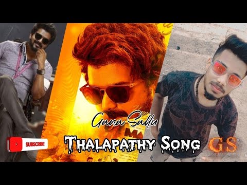 Gana Sallu  Thalapathy Vijay Birthday Special Song  2020  Gana Sallu Media