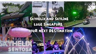 Skyhelix Sentosa and Skyline Luge Singapore: Your Next Destination / farh vlog