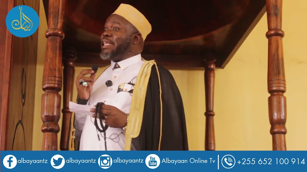 NENO HAKI NA MATUMIZI YAKE YASIYOENDANA SAMBAMBA NA HAKI  -  ALHAJ DKT. MUSTAFA RAJABU SHABANI