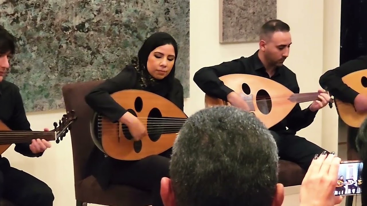 رائعة عمار الشريعي (أرابيسك) - عزف طلبة قسم العود مع الأستاذة شيرين تهامي