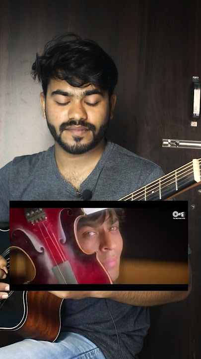Meri Mehbooba - Pardes | Easy Guitar Tabs for beginners #shorts #guitar #srk #youtubeshorts