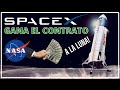 SPACEX gana el contrato de la NASA y la STARSHIP llevará astronautas a la LUNA!