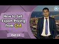 How to Get Export Pricing from CHA | How to write email to CHA by Paresh Solanki