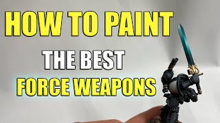 How Paint Force and power Weapons using Contrast paints