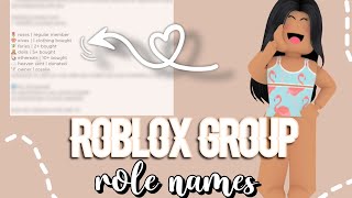 Free Group Names For Roblox Watch Online Khatrimaza - good roblox rank names