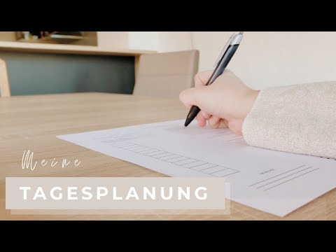 Video: Wie strukturiere ich meinen Tag?