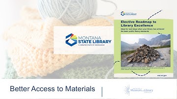 Navigating the Elective Roadmap to Library Excellence: Better Access to Materials