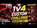 Guild Test Live 😈⚡ Full Power Custom Match | Pro Players Entry 💥