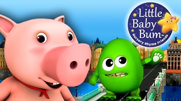 London Bridge Is Falling Down | Nursery Rhymes | by LittleBabyBum! | ABCs and 123s