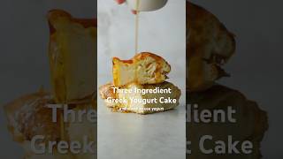 Three Ingredient Greek Yogurt Cake 🍰🇬🇷 #greekrecipes #yogurtcake screenshot 5