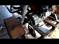 Testing Brake Motorize Homemade Invention Gasoline Engine 110CC