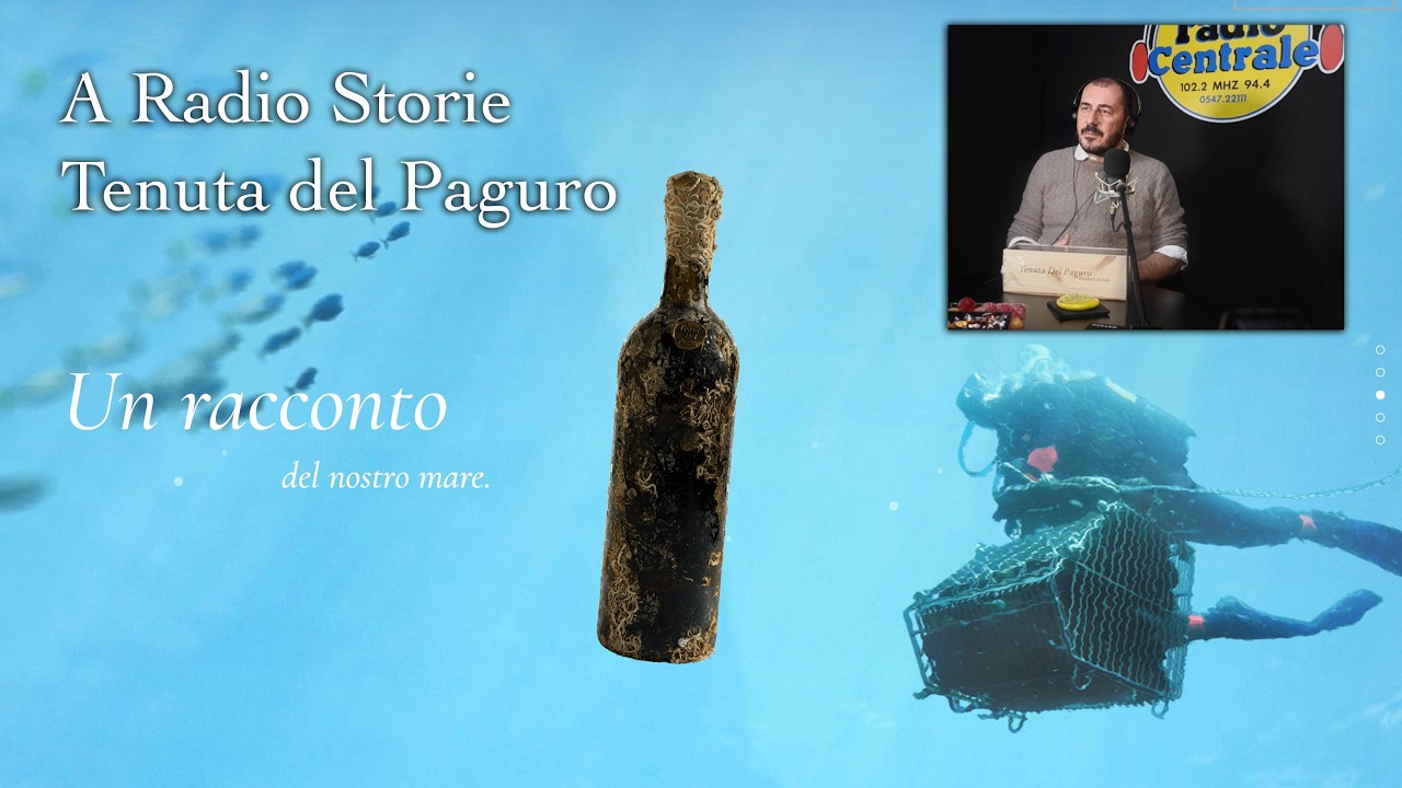 Tenuta del Paguro: L'arte dell'affinamento subacqueo tra Terra e Mare 🌊🍷 | Gianluca Grilli