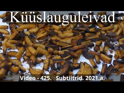 Video: Kuidas Teha Küüslauguleiba Oliividega