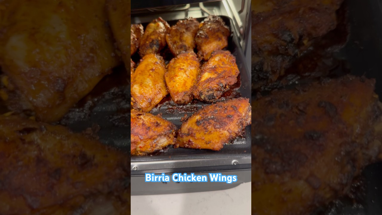 BIRRIA CHICKEN WINGS #shorts